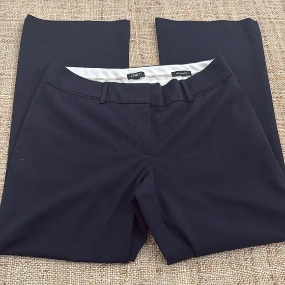 LOFT Julie Trouser Pants Black Size 10 P - Picture 2 of 7